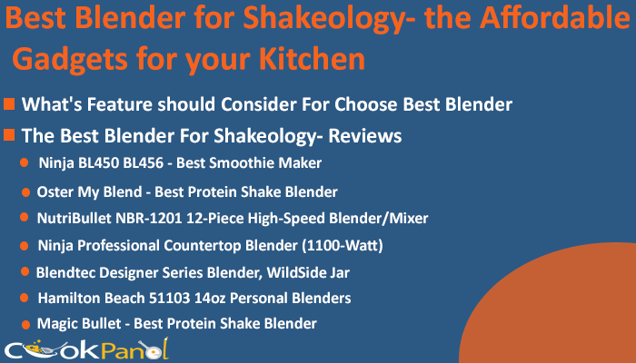 Best Blender For Shakeology