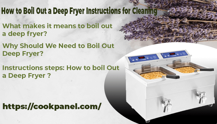 How To Boil Out A Deep Fryer