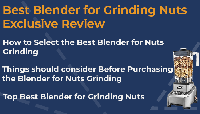 Best Blender For Grinding Nuts