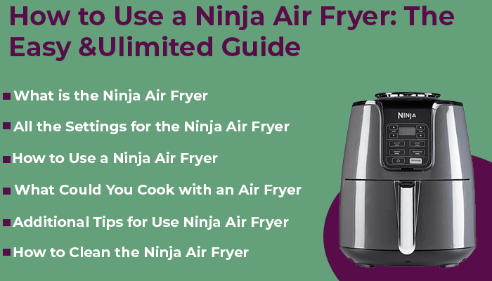 How To Use A Ninja Air Fryer