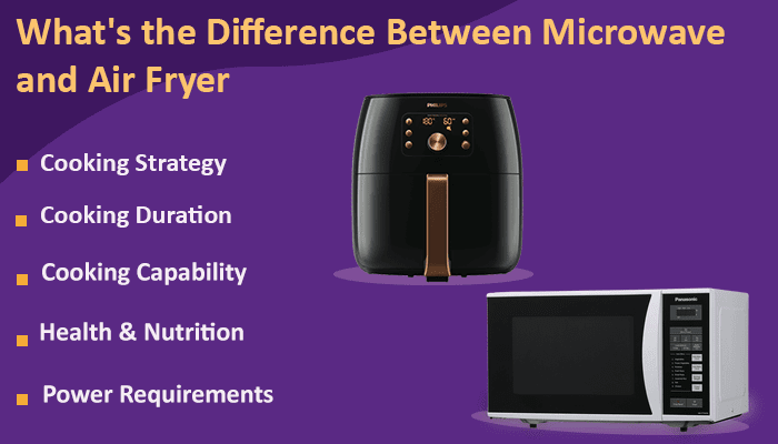 Difference Between Microwave And Air Fryer 1