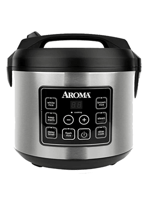 Aroma Housewares Digital Cool-Touch Rice Cooker &Amp; Food Steamer