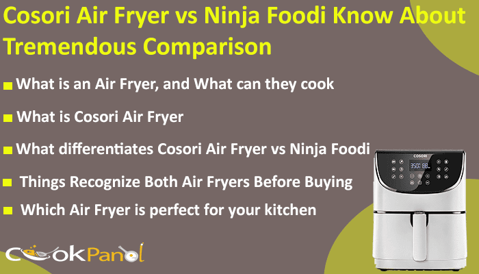 Cosori Air Fryer Vs Ninja Foodi