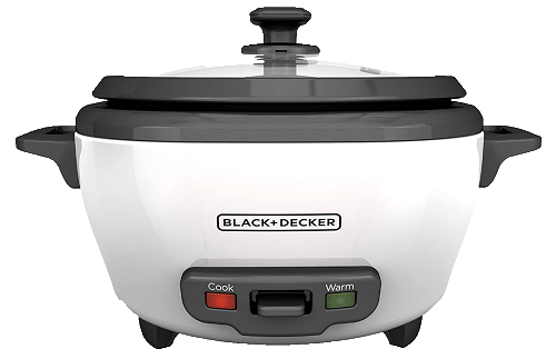Black &Amp; Decker 3-Cup Dry/6-Cup Rice Cooker And Steamer