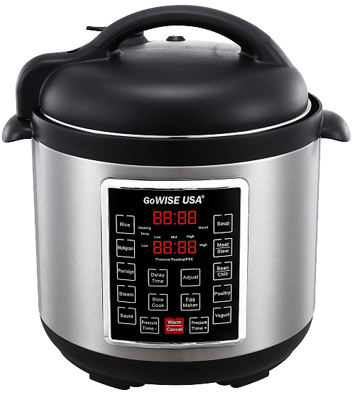 Gowise Usa Gw22620 4Th-Generation Electric Pressure Cooker With Steam Rack