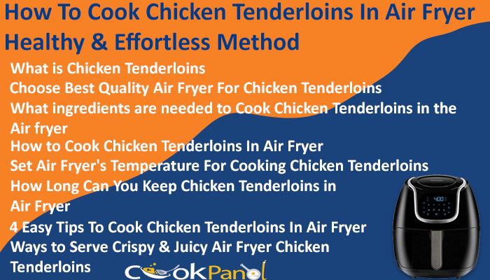 How To Cook Chicken Tenderloins In Air Fryer