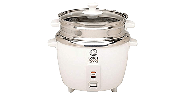 Lotus Foods Gourmet Stainless Steel Rice Cooker And Steamer