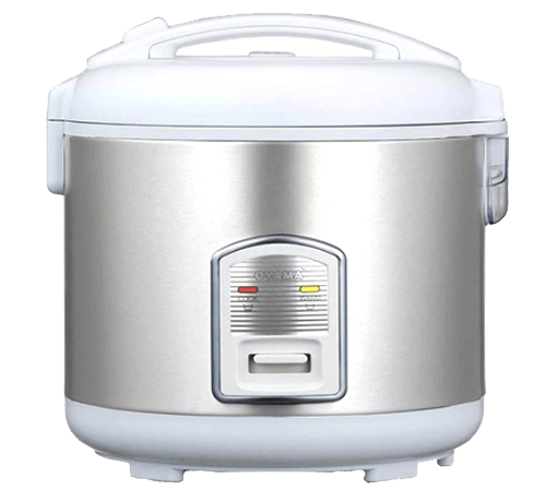 Oyama Cfs-F18W 10 Cup Rice Cooker, Stainless White