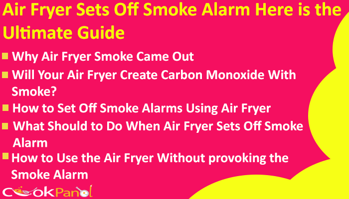 Air Fryer Sets Off Smoke Alarm